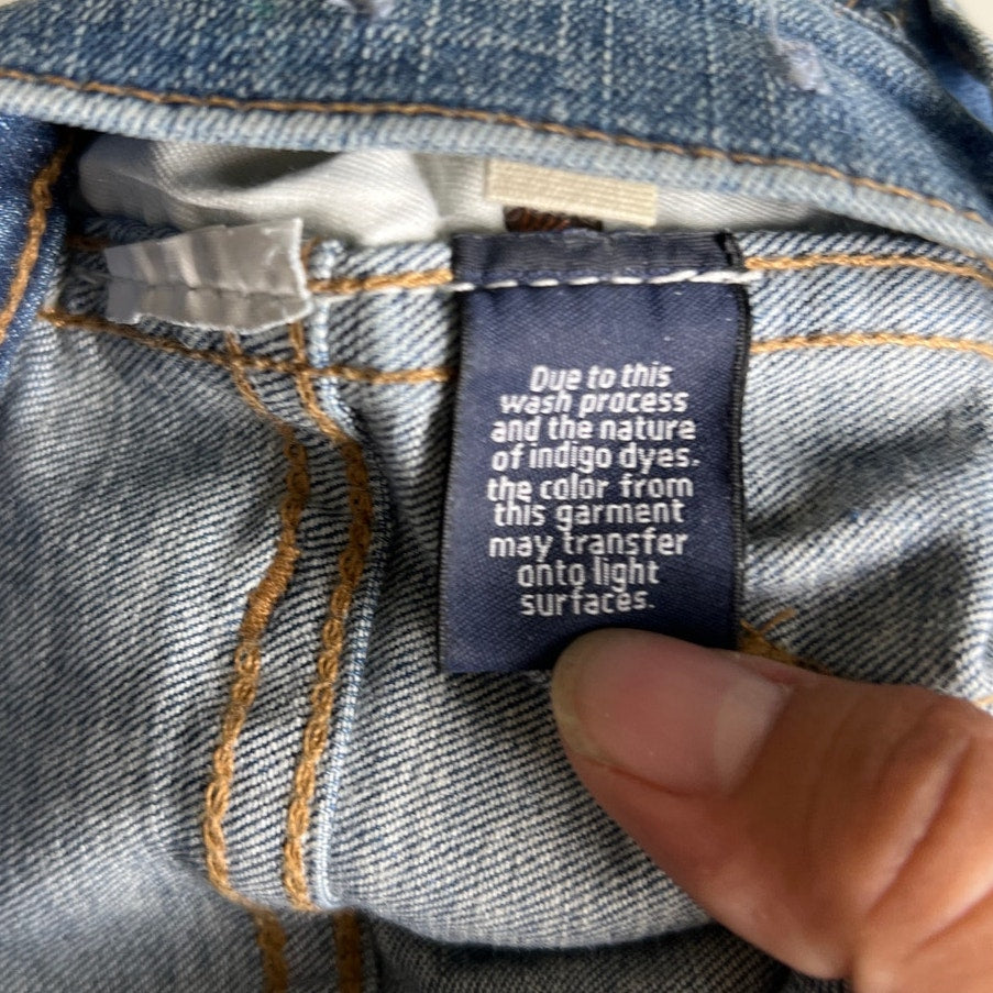 Madewell 10" High Rise Skinny Distressed Women Size 25 Jean