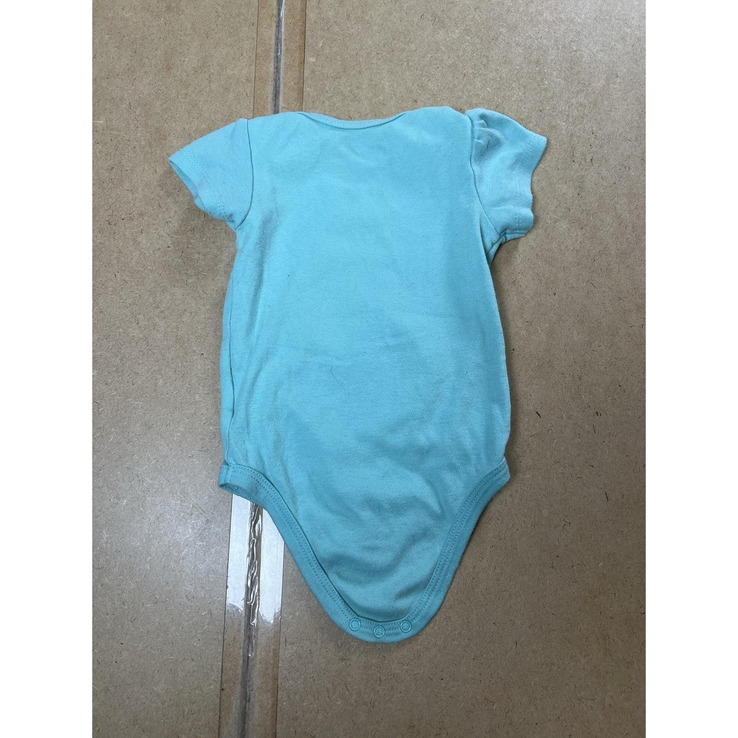 Baby Boop Romper Girls 6-9M Blue Little Sunshine Betty Boop Graphic One-piece