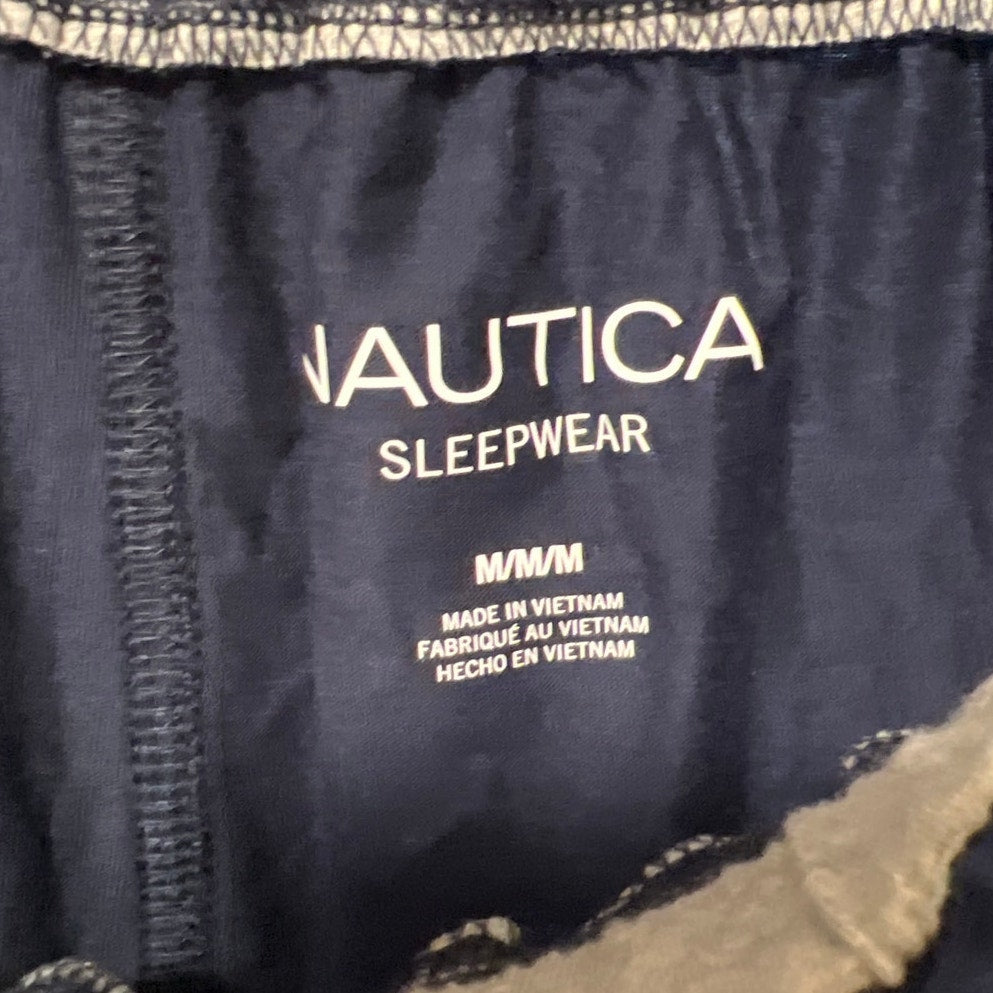 Nautica Anchor Navy Blue Sleepwear NWT Sweats Medium
