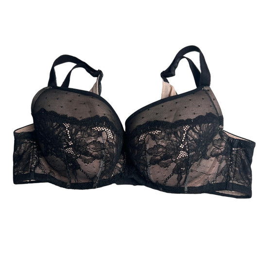 Torrid Curve Size 40B Push Up Bra Black Lace