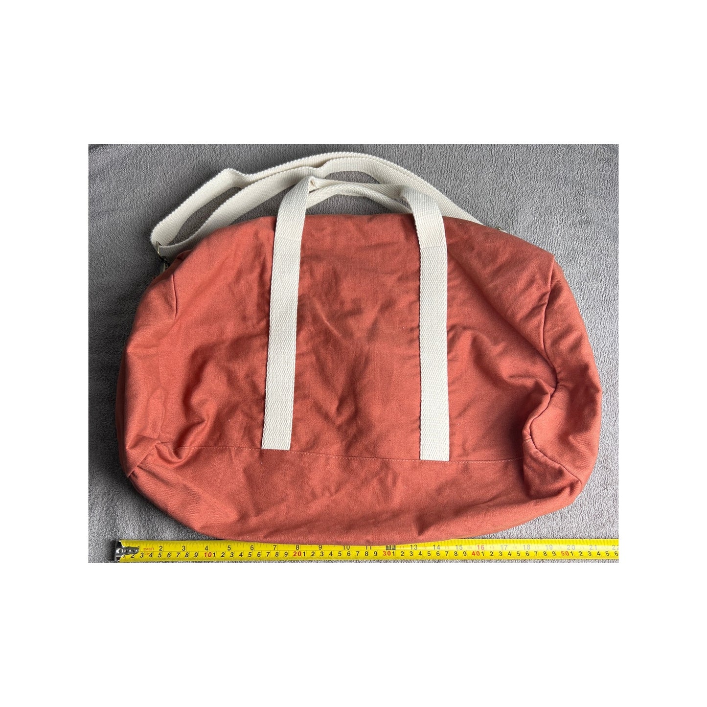 Raja Know Supply Made In India Orange Duffle Bag