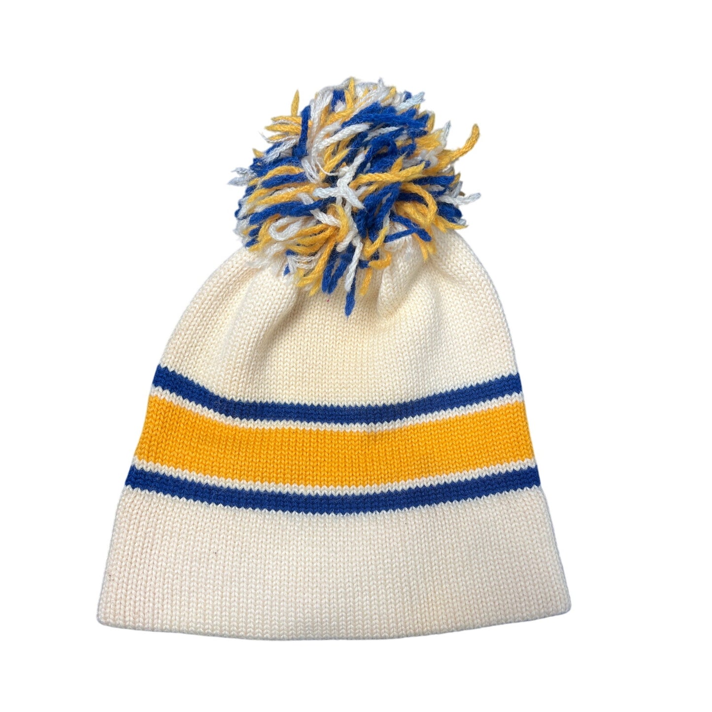 Vintage MeisterSinger Made In Hong Kong Winter Hat Cream Unisex