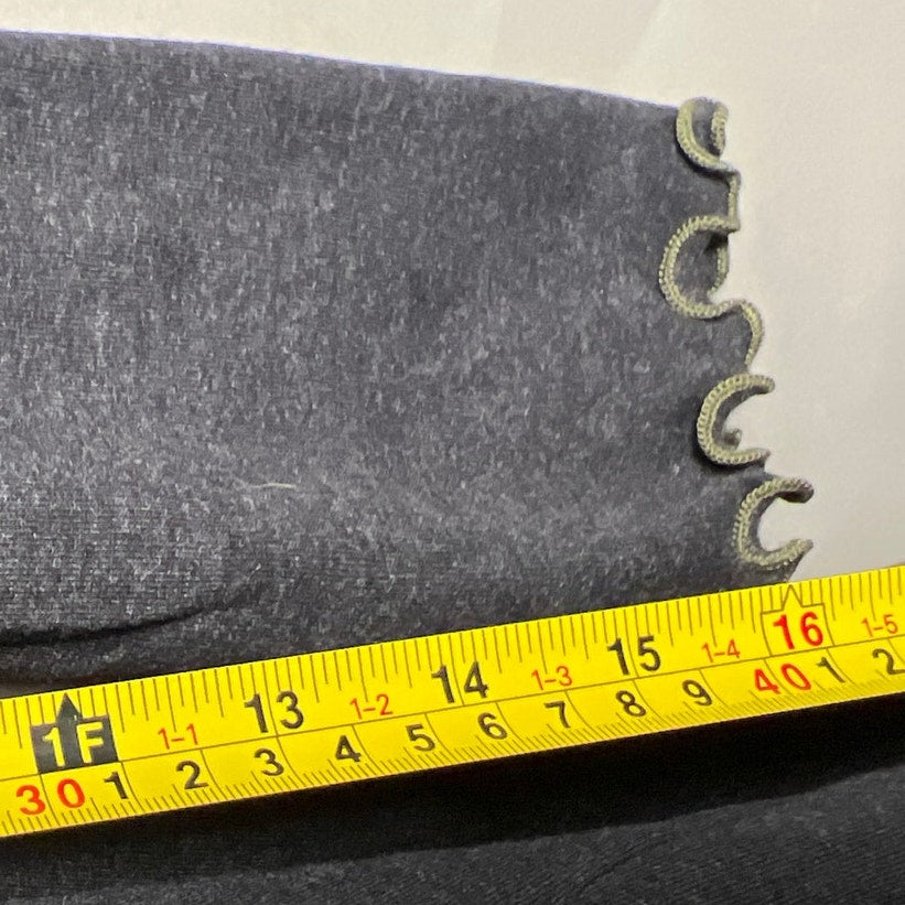 Laura Hlavac Ruffle Duster Sweater Cardigan Sophisticated Long tie front jacket Size M