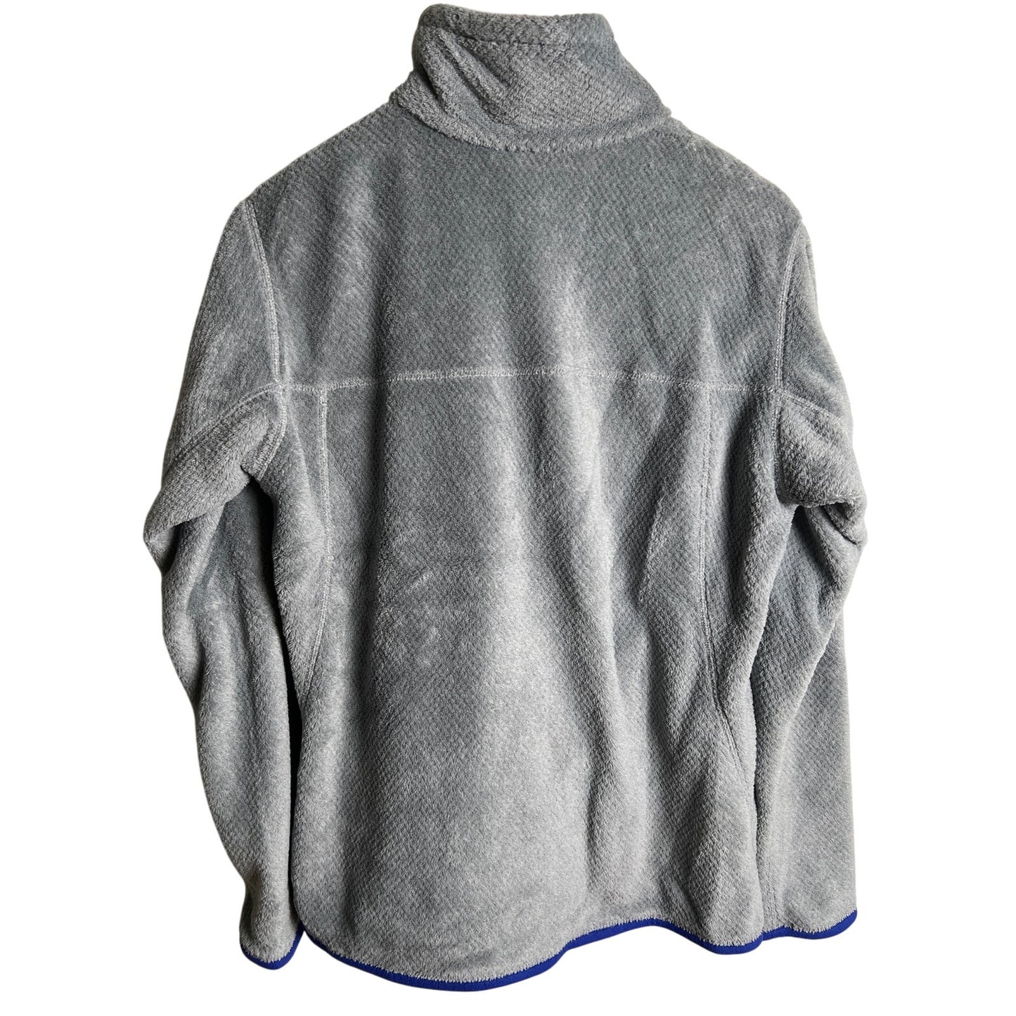 Patagonia Women's Size L Re-Tool Gray Pockets Snap T Pullover Jacket