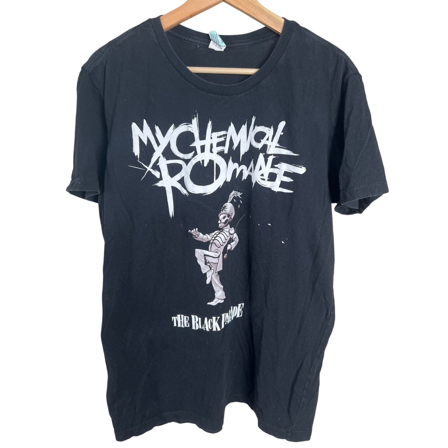 My Chemical Romance Pacific Large 100% Black Parade Shirt