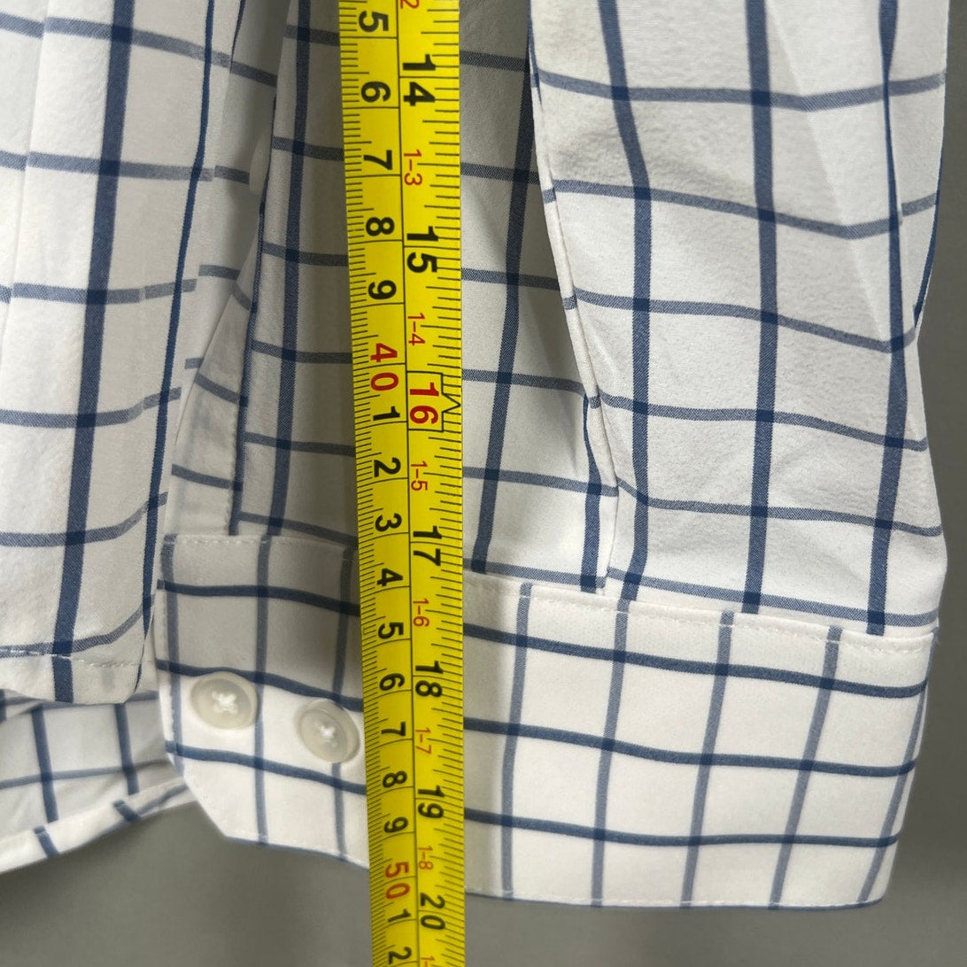 Mizzen + Main Leeward Collection Medium Trim Fit Polyester Button Up