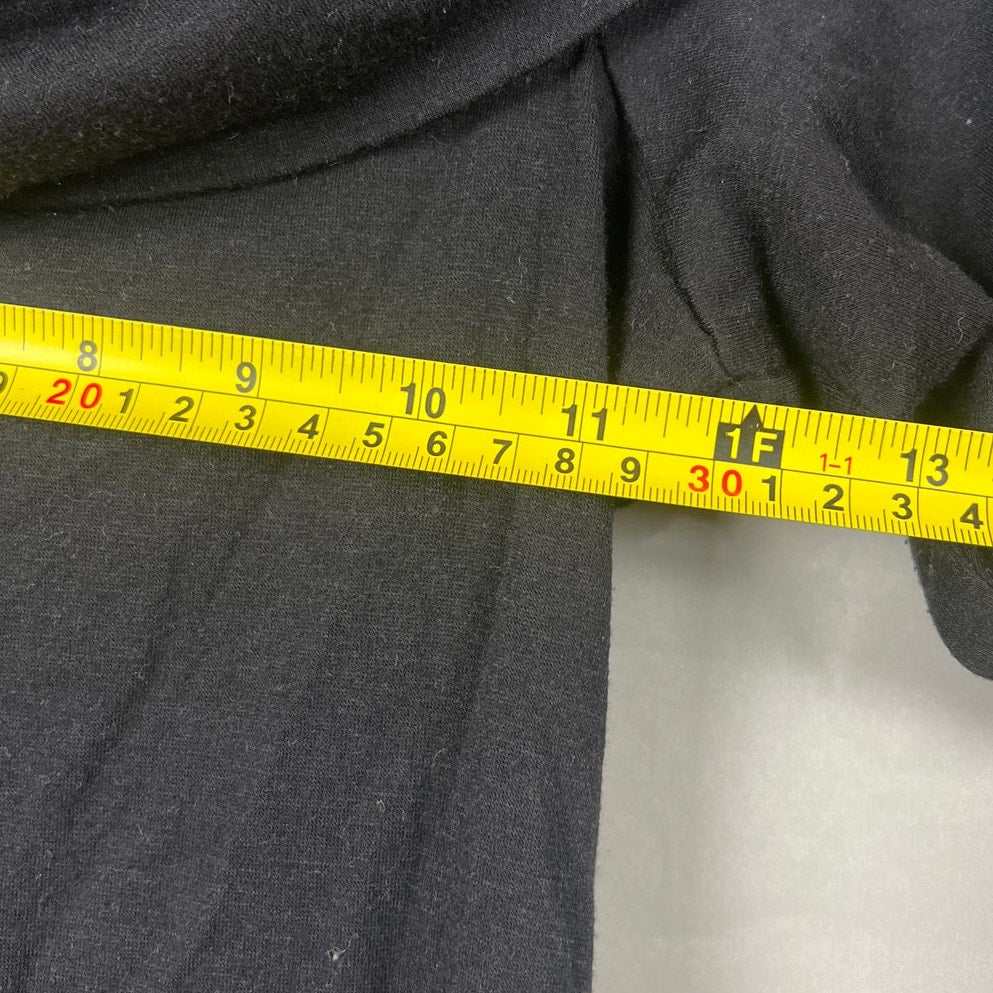 Guess Black Bodysuit With Ruffle Sleeve Women's Size S