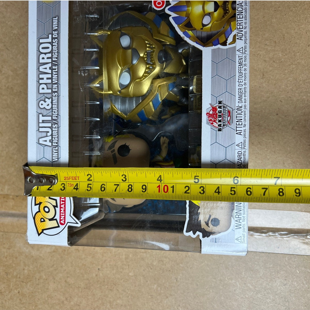 Funko Pop! Animation Ajit & Pharol 2 Pack Exclusive Bakugan Armored Alliance New
