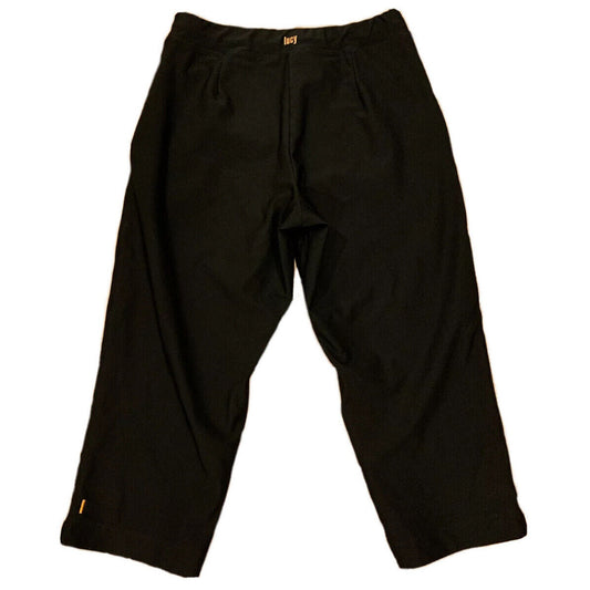 Lucy Black Cropped Gaucho Pants Size XS - EUC