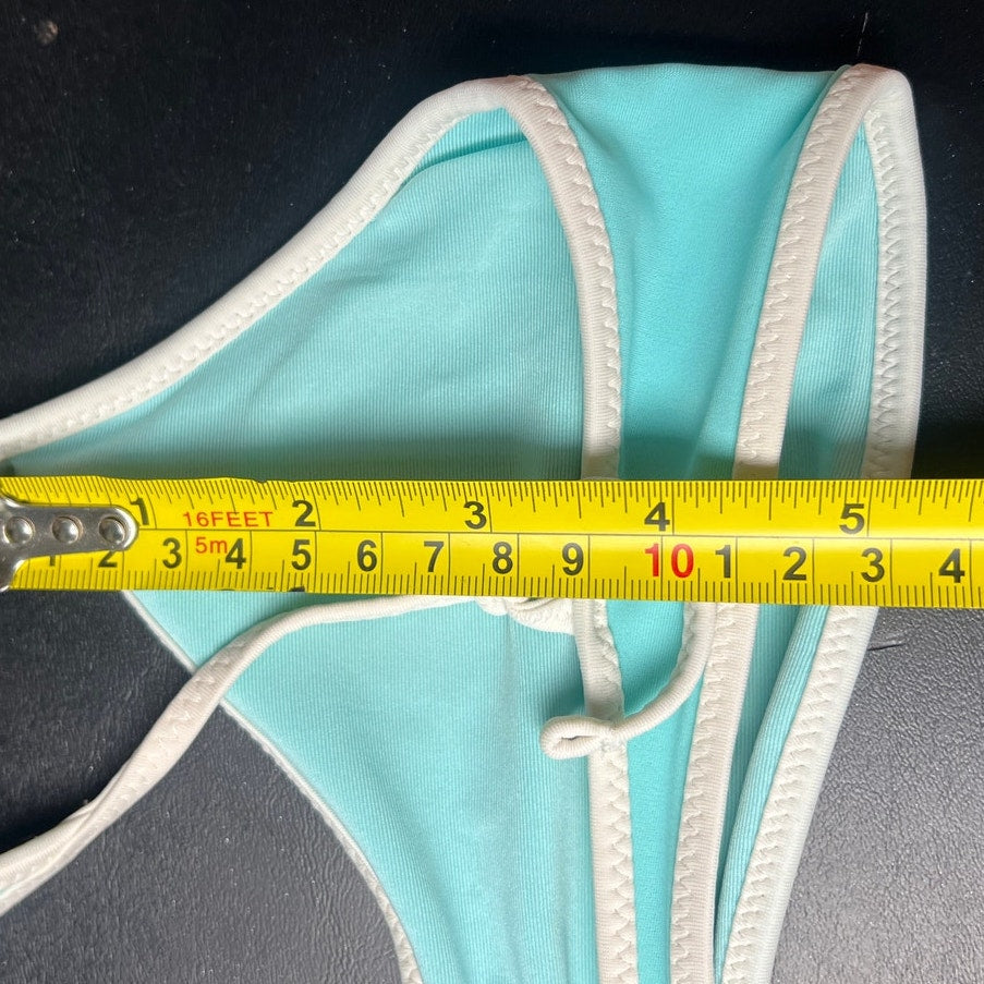 Aerie Small Swimwear Blue Bikini Top Women's Wireless