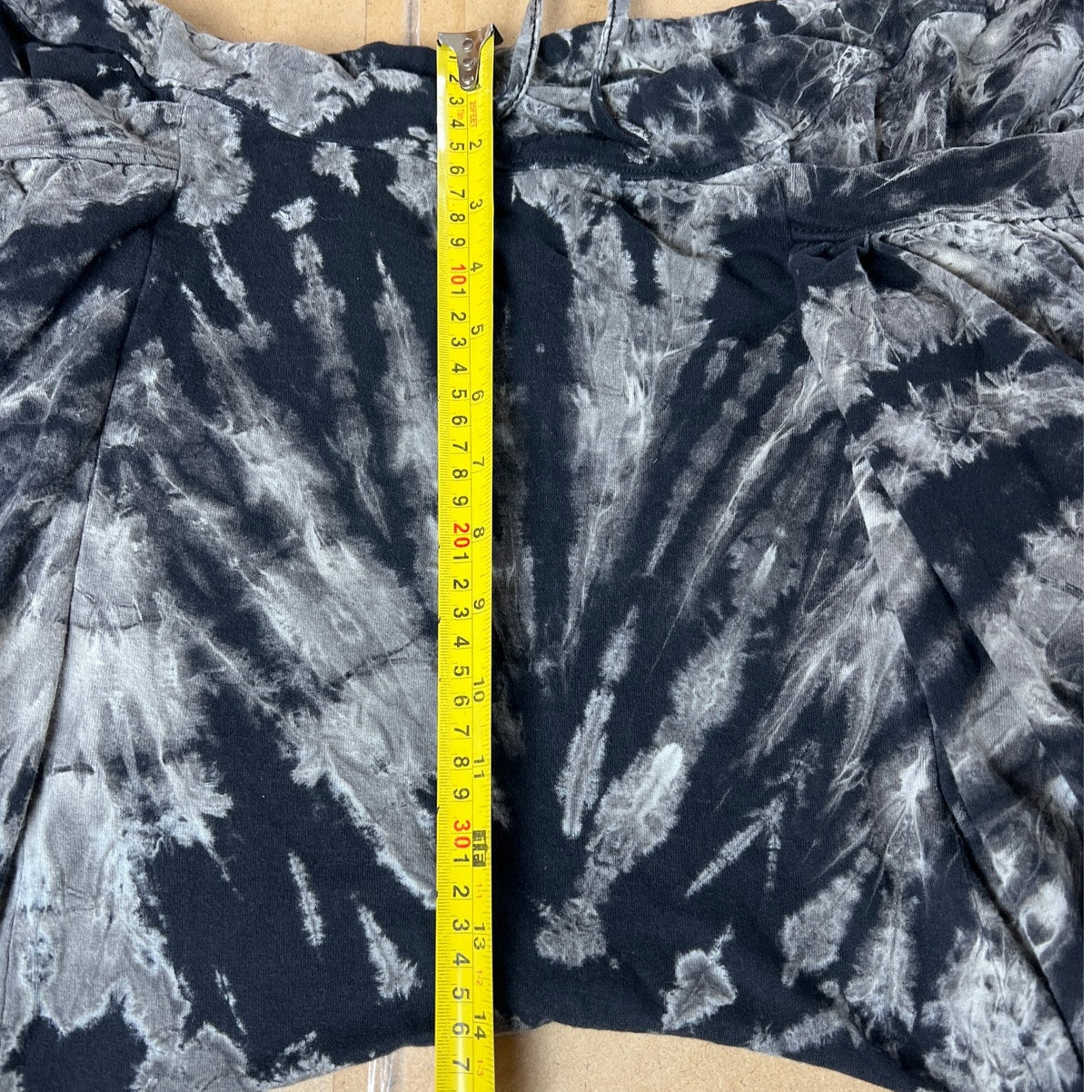 Navy Tie Dye Jogger Women's Pants With Pockets Sz XL