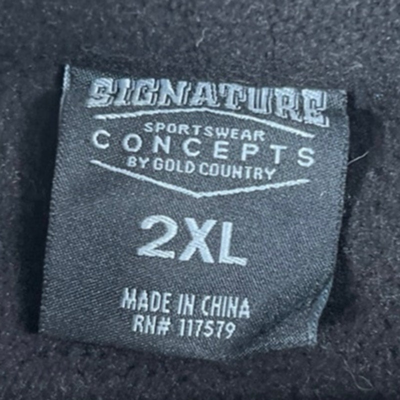 Striker Master Signature Concept 2XL Ice Augers Black Zip Up Fleece Men’s