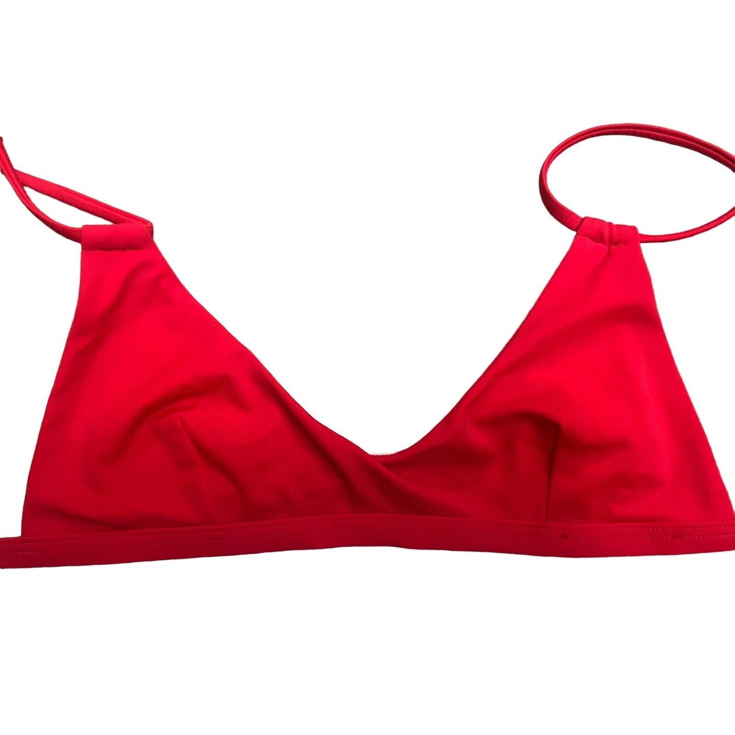 Missguided Bikini Top Red Size 2 NWT