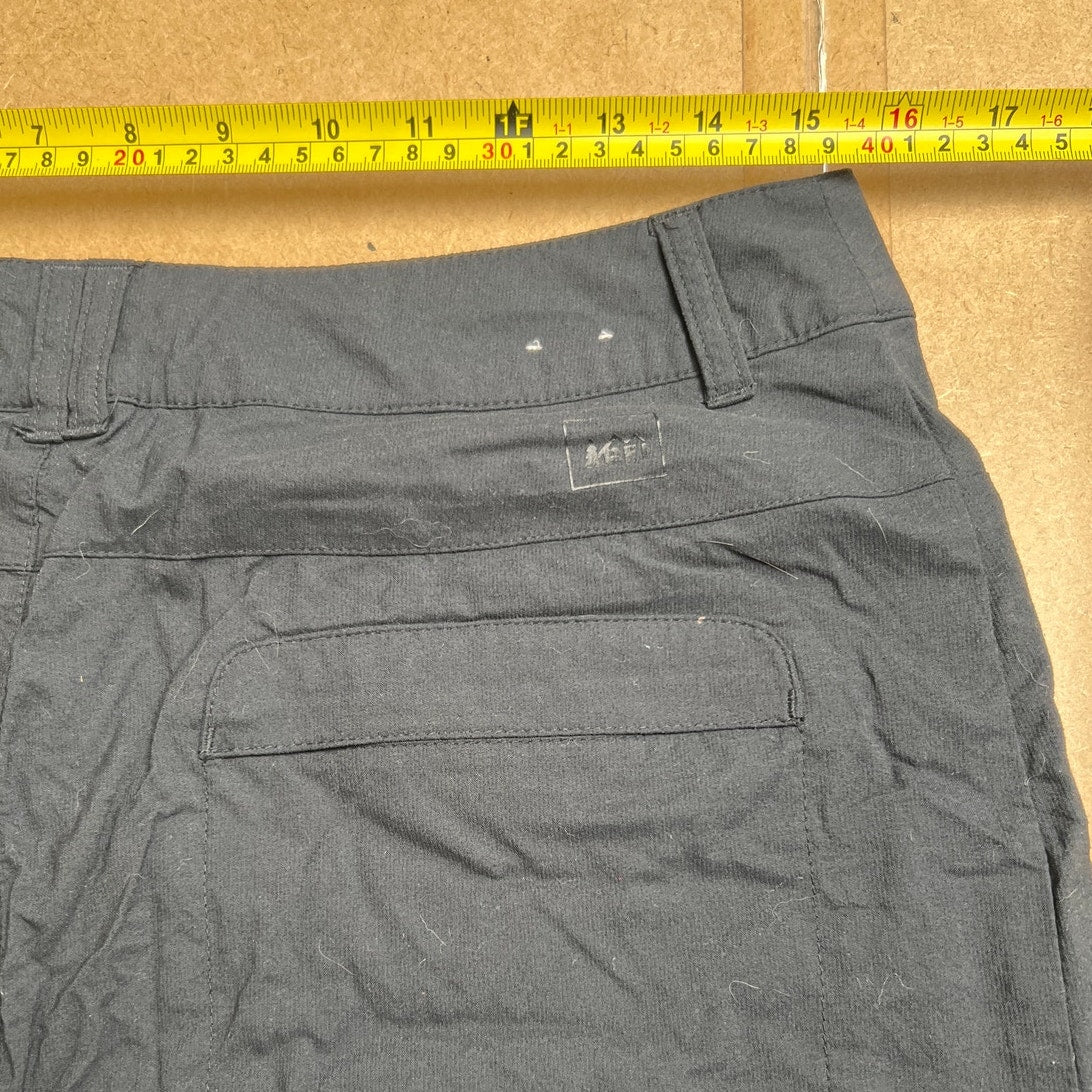 REI Women's Size 8 Hiking Skirt Skort Nylon Spandex Drawstring Outdoors Pockets