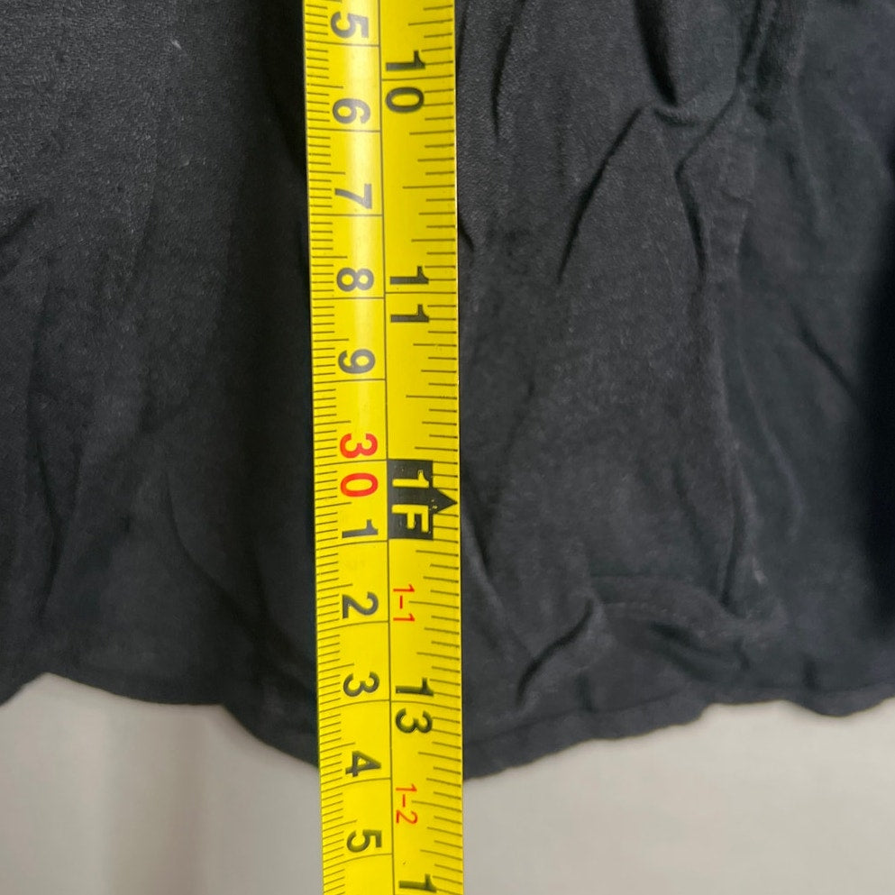 Reformation Size 4 Women Black Mini Slip Skirt