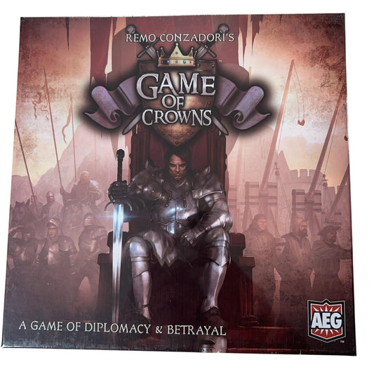 Alderac Entertainment Group Game Of Crowns Board Game 4-9 Players New Sealed