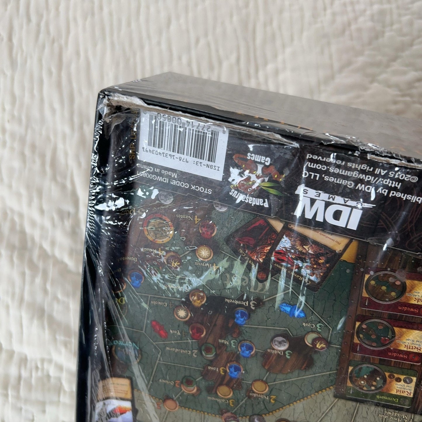 IDW Games Fire & Axe A Viking Saga Board Game Sealed New Multicolor Strategy