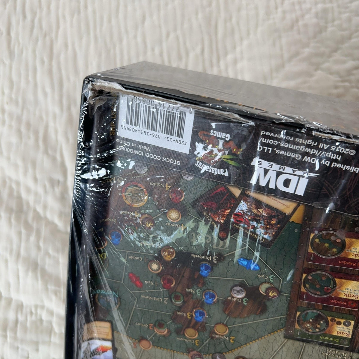 IDW Games Fire & Axe A Viking Saga Board Game Sealed New Multicolor Strategy