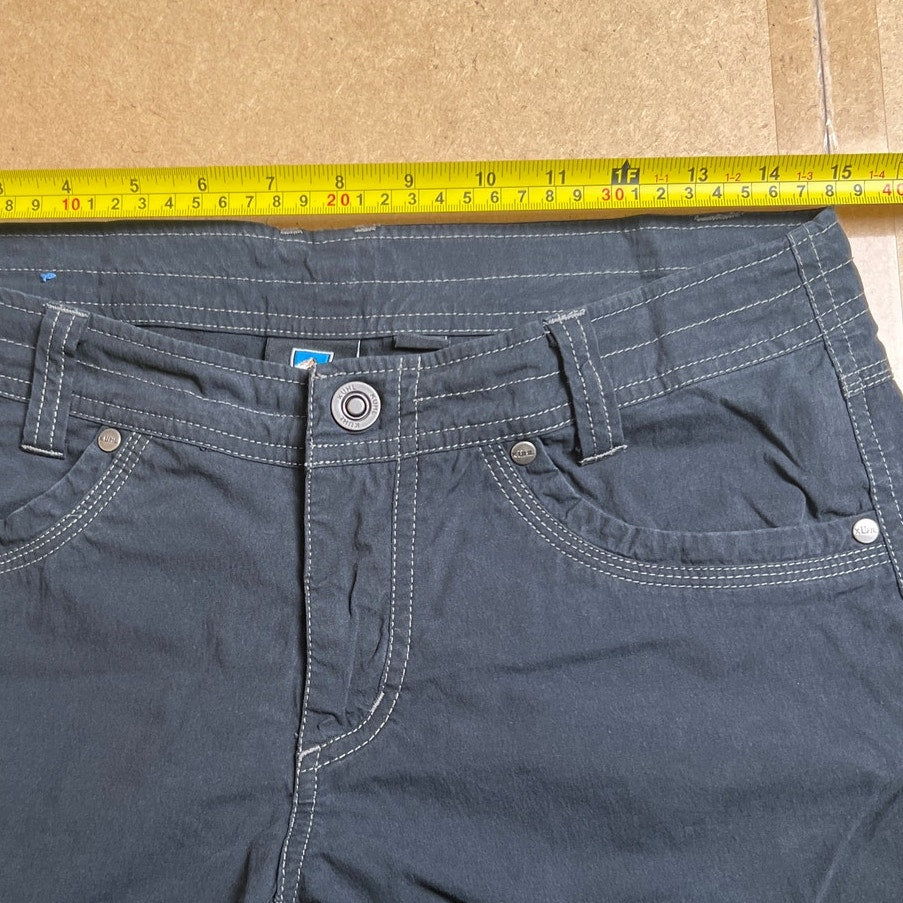 Kuhl Charcoal Grey Capri Hiking Pants 6
