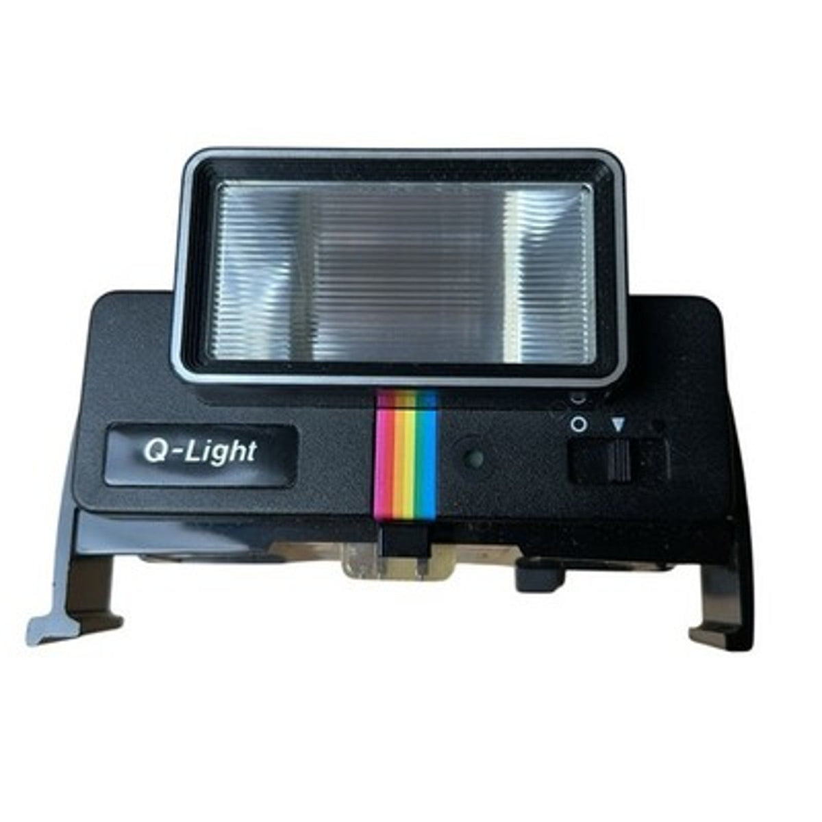 Polaroid Q-Light Flash Unit Black Made In USA For Polaroid Instant Cameras