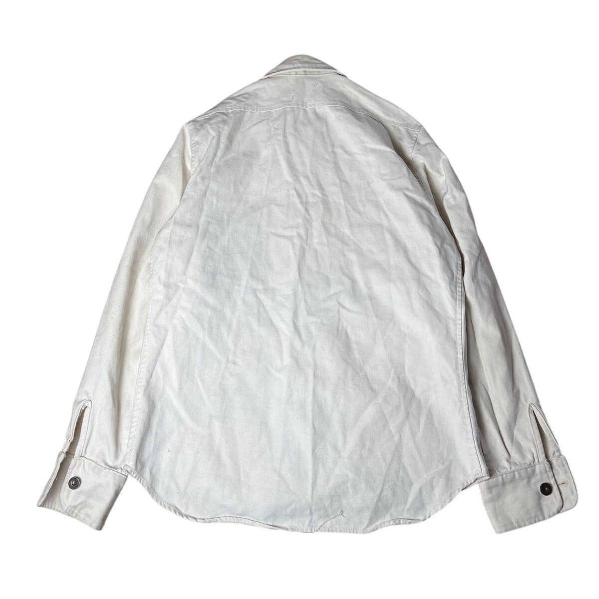 The Explorer's Shirt White Long Sleeve Button-Up Size 40