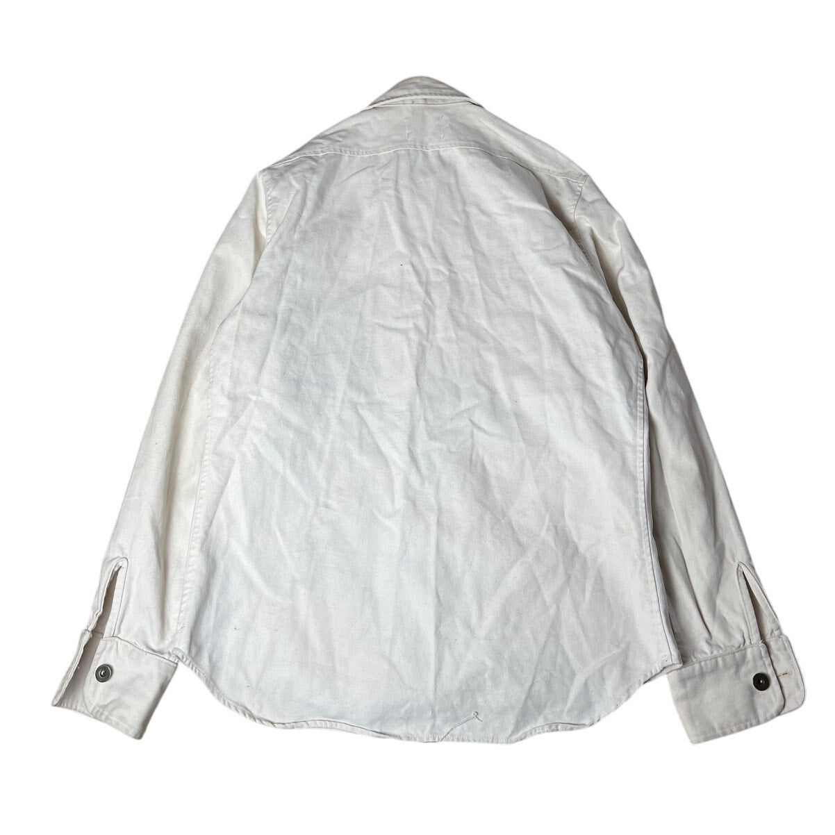 The Explorer's Shirt White Long Sleeve Button-Up Size 40