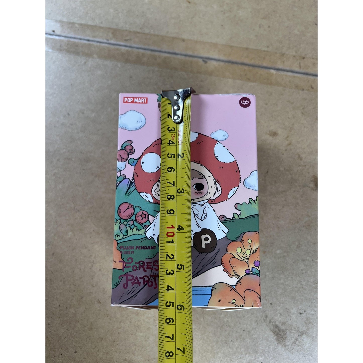 POP MART PUCKY Forest Party Vinyl Plush Pendant Blind Box Pink Made In China
