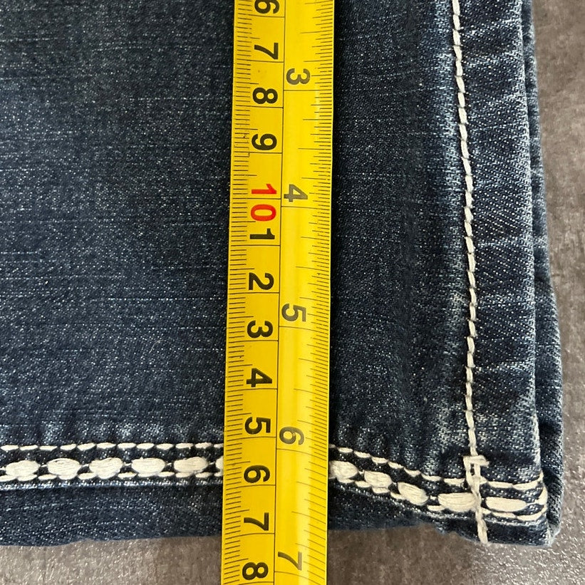 L.A. Idol USA Embellished Large Stitch Jeans Size 7 Women's