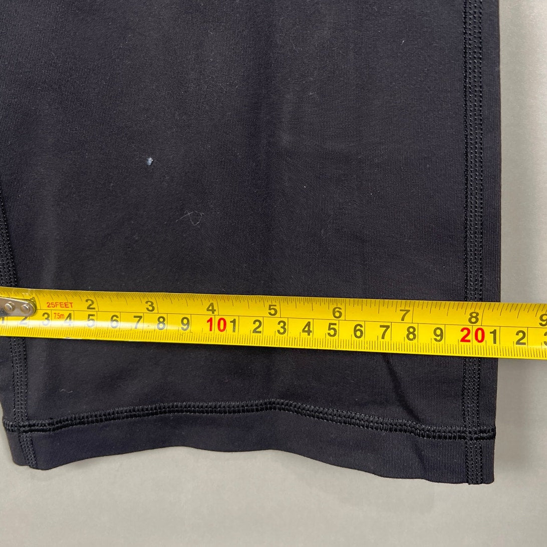 Lululemon Size 13 Women Black Stretch Pull On High Rise Yoga Cropped Leggings
