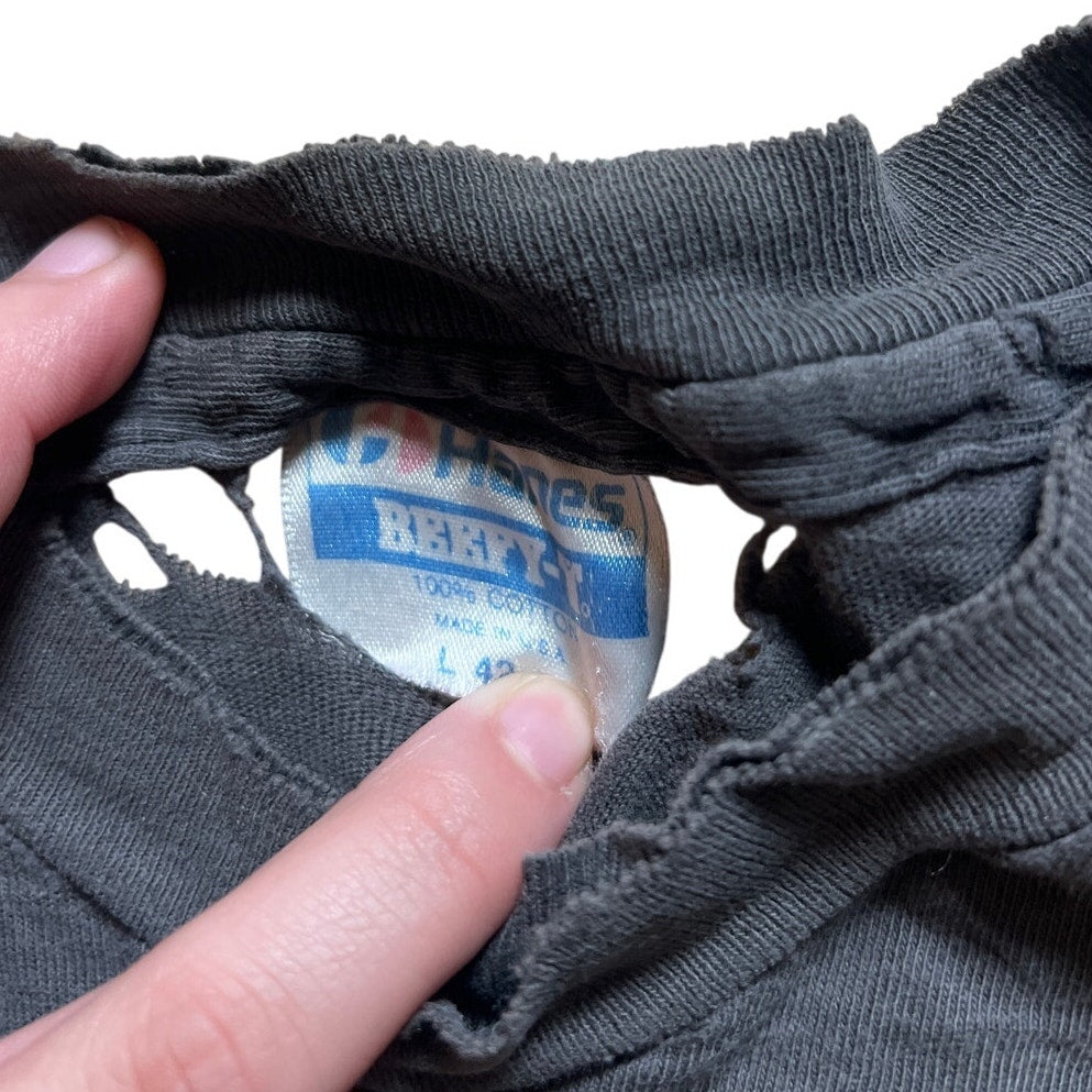 Vintage Thrashed Harley Davidson 50th Sturgis Men Large Tank