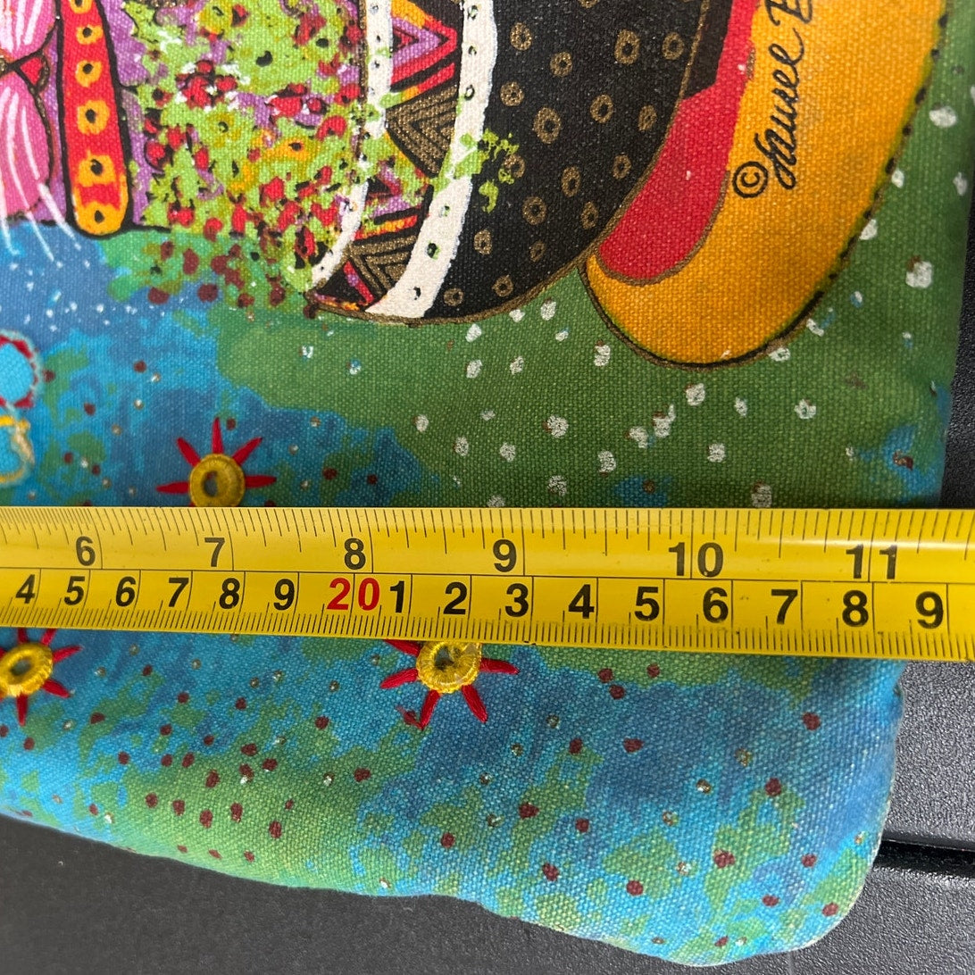 Laurel Burch VIntage Cat Shoulder Bag Graphic Tote