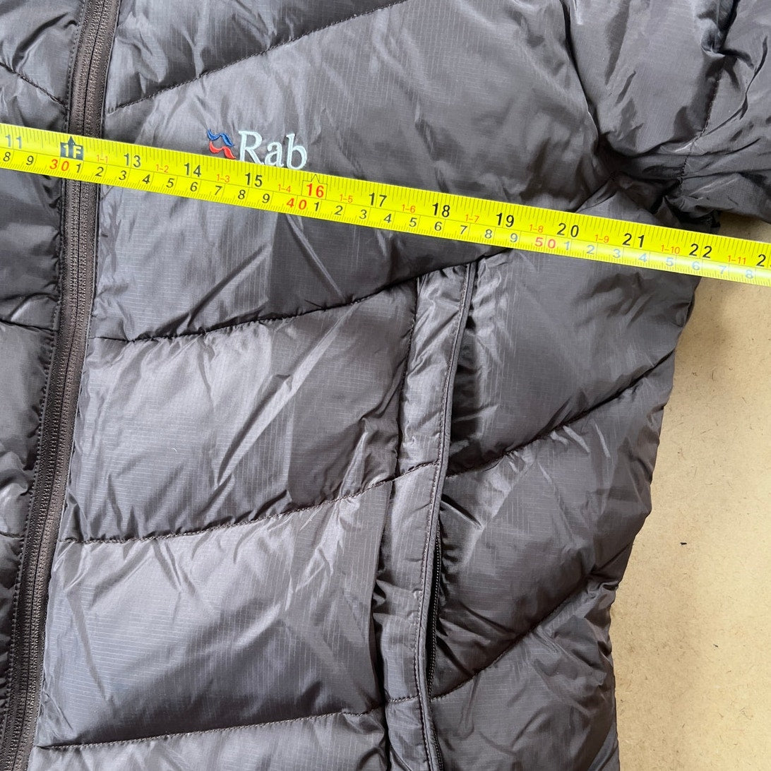 Rab Brown Puffer Purtex Endurance Jacket Women Size Large