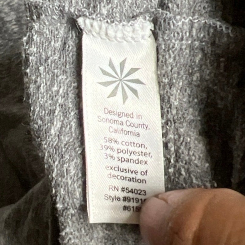 Athleta Size Small Workout Athletic Tunic Cowl Neck Women’s Sweater