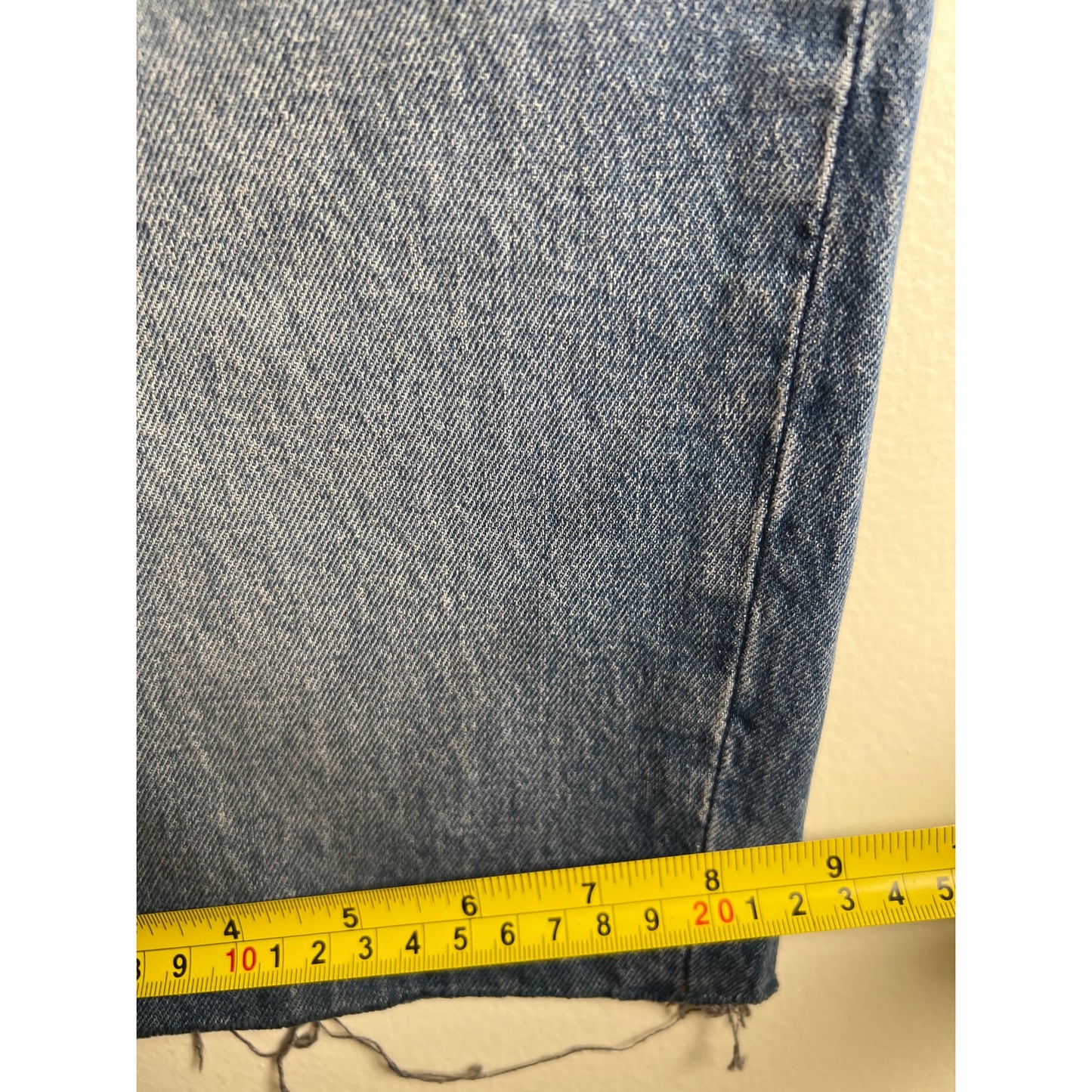 Madewell High-Rise Long Denim Shorts NWT Size 24 Button Fly