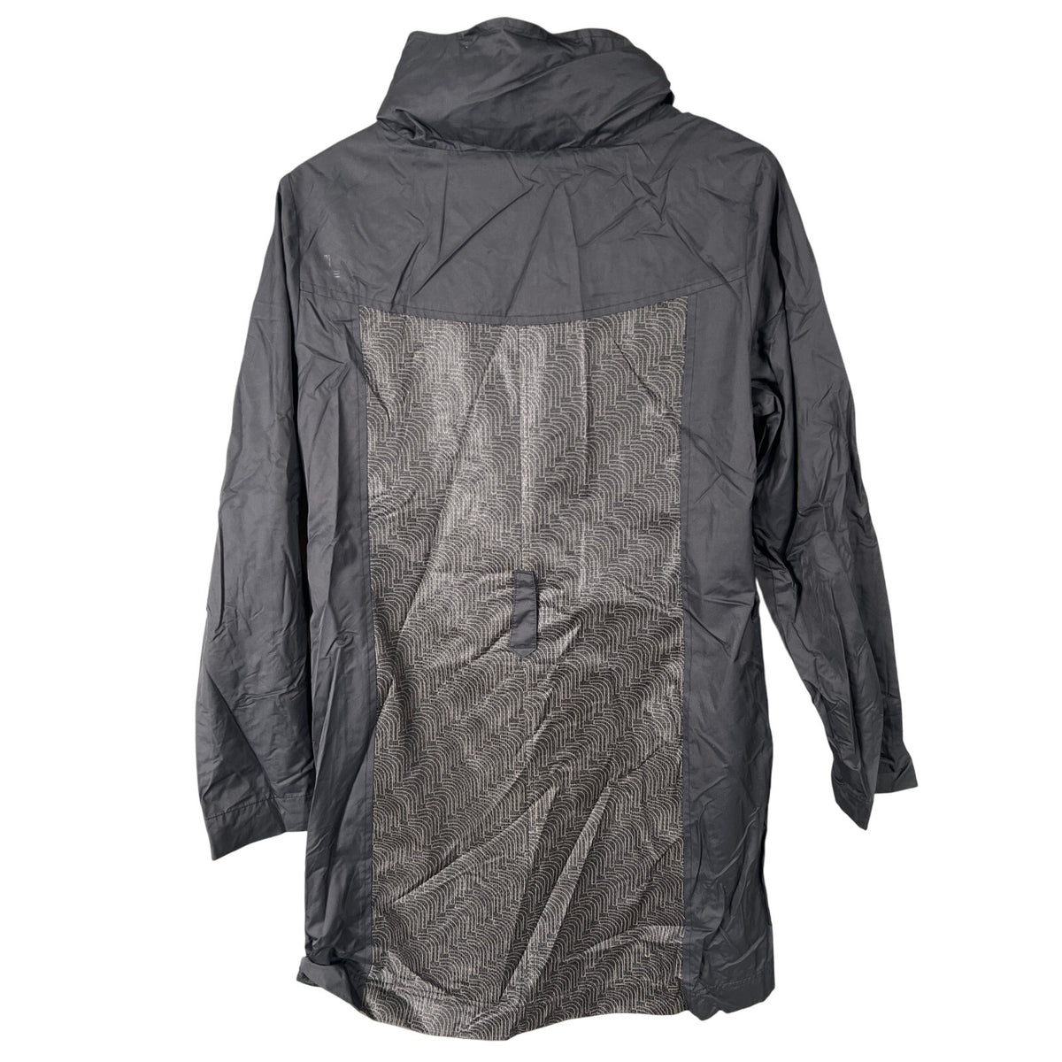Lole Size Medium 100% Polyester Raincoat Windbreaker Mid-Thigh Lined Coat Jacket