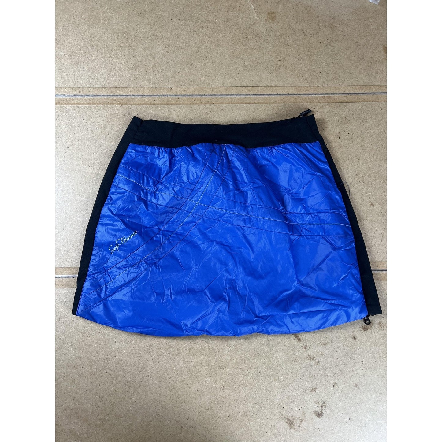 Swix Skirt Womens XL Blue Synthetic Insulated Ski Birkie Zip Side Pockets