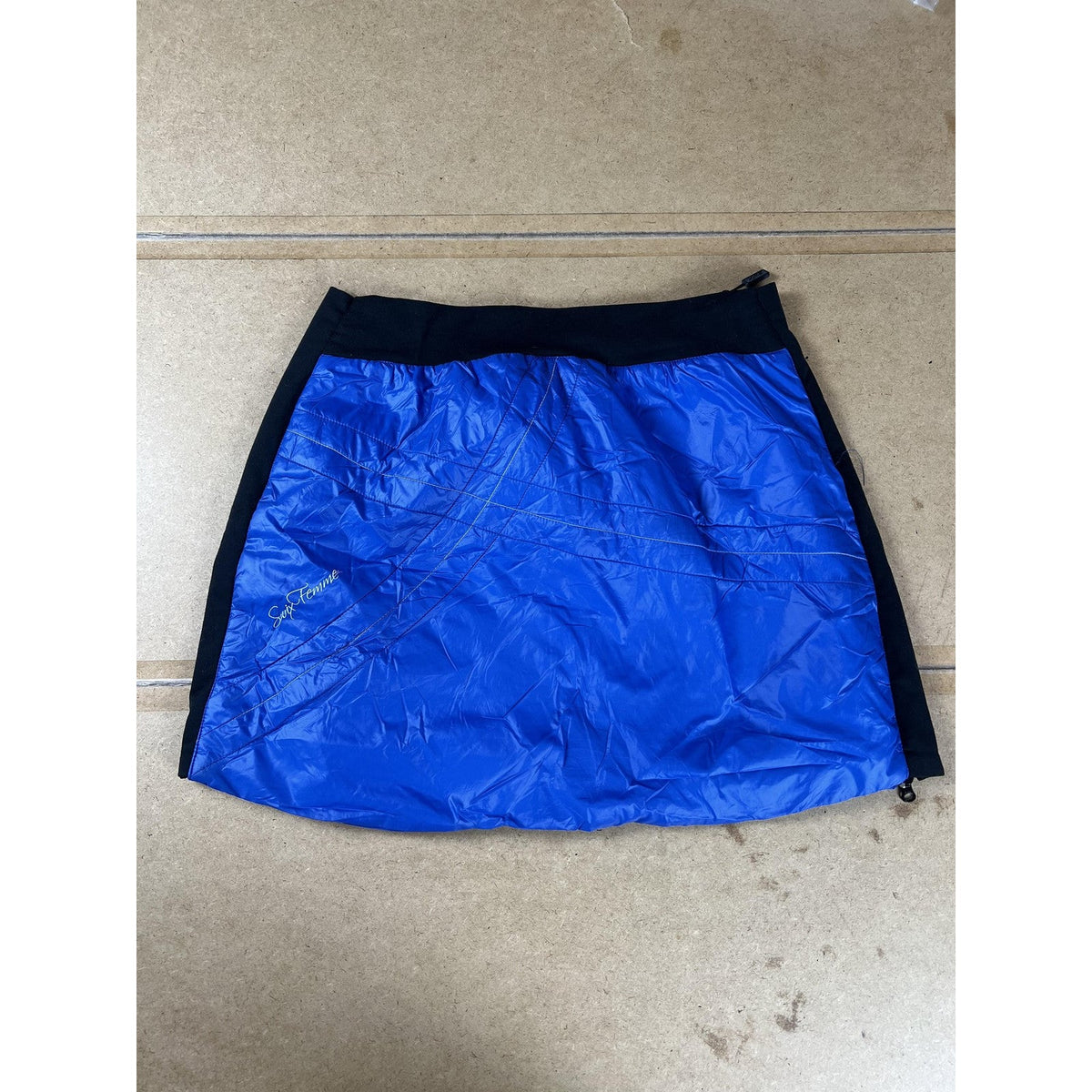 Swix Skirt Womens XL Blue Synthetic Insulated Ski Birkie Zip Side Pockets