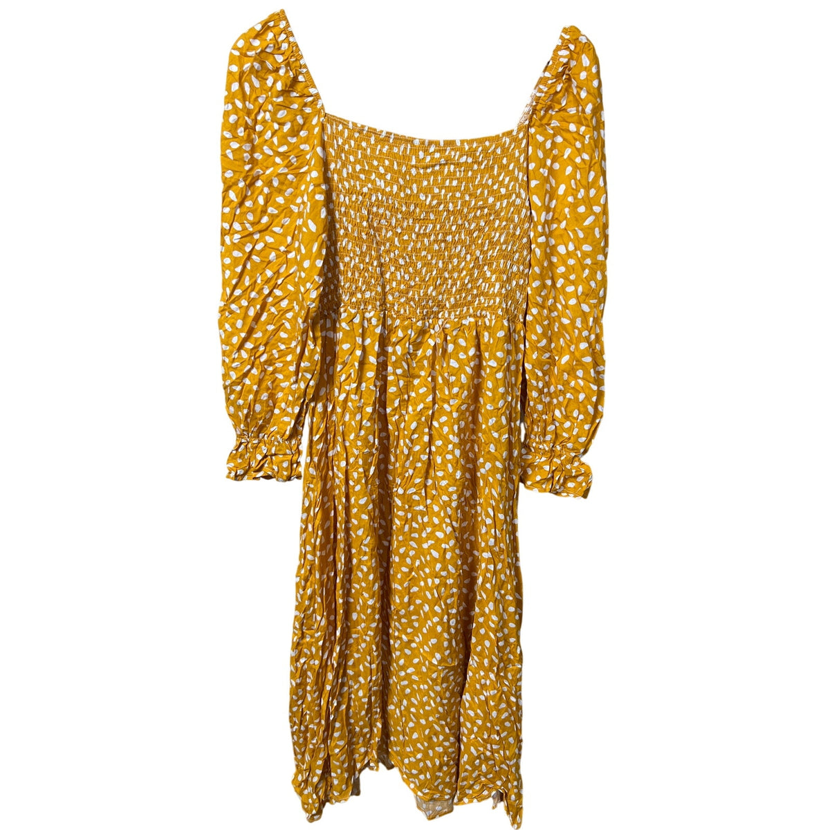 Royal Reese Women's Top 100% Polyester Pola Dot Dress *Dimensions In Pictures*
