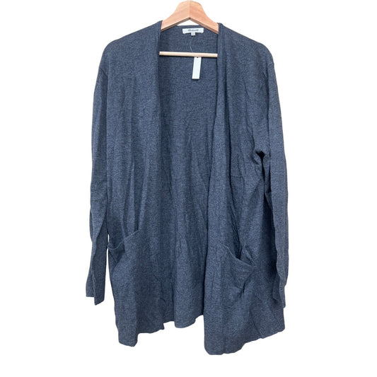 NWT Madewell Kent Cardigan Sweater In Gray Women's Size L