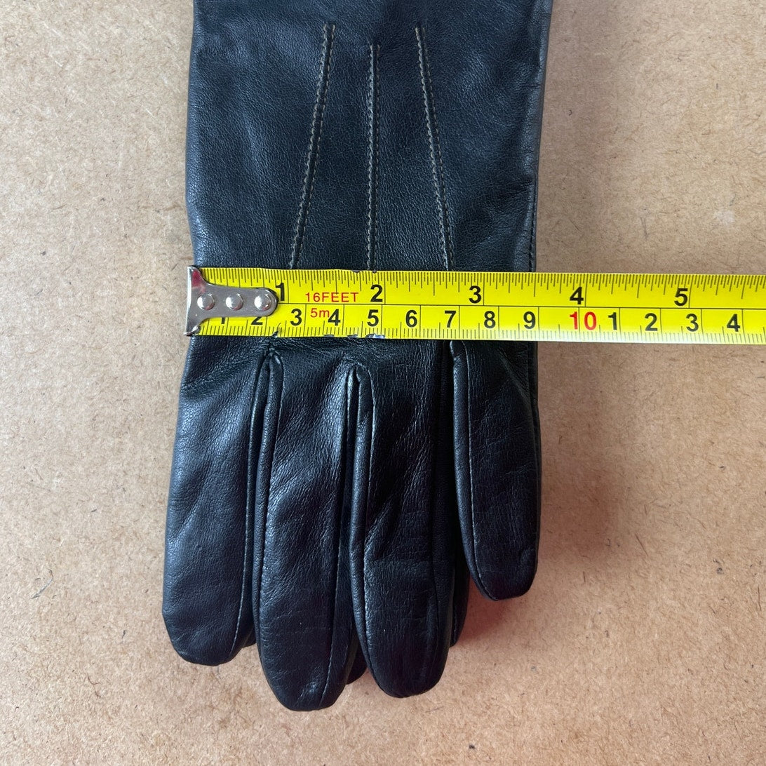 New Original British Army Officer Parade Uniform Black Leather Gloves Size 7.5