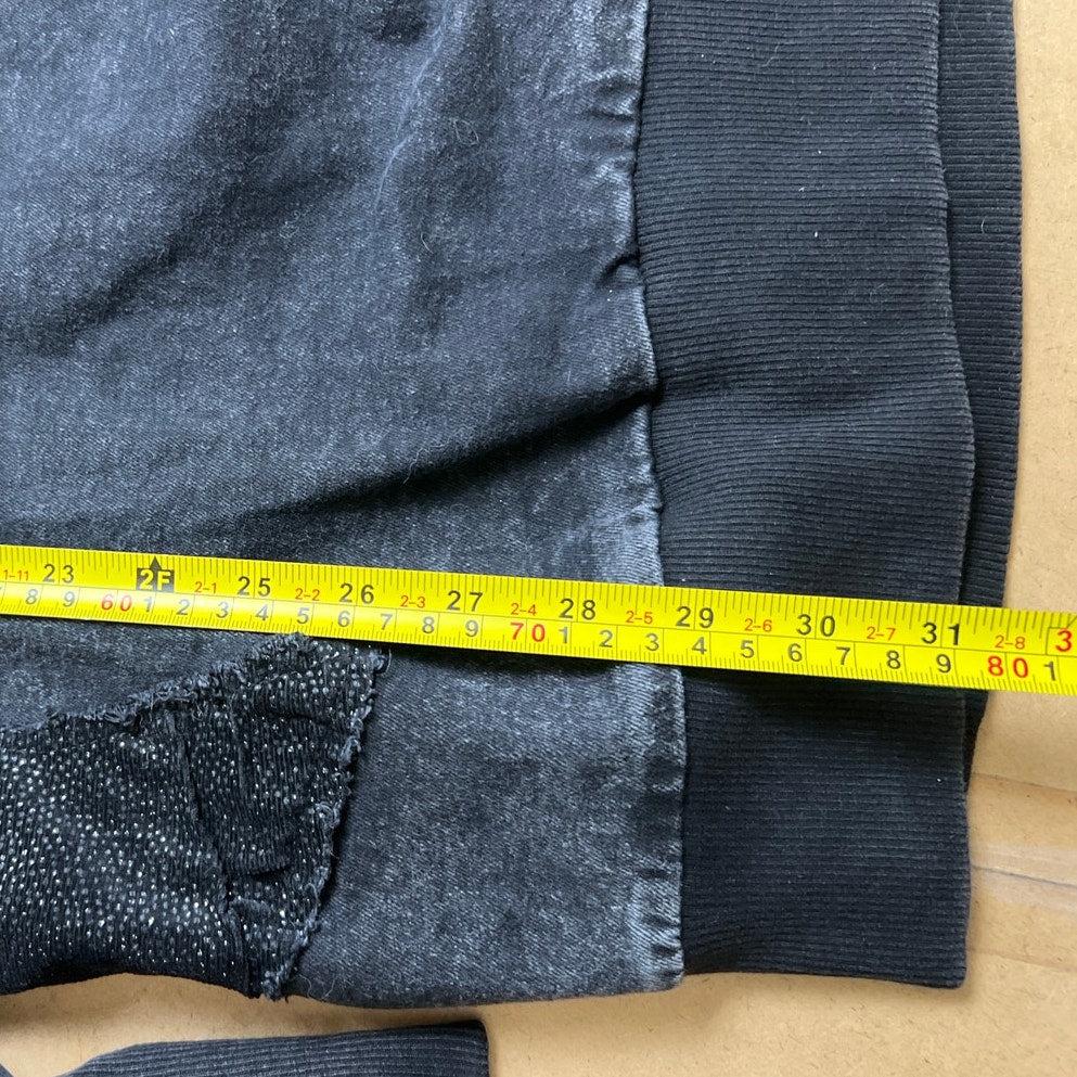 Phillipp Plein Black Patch Stars Men Hoodie Size 2XL