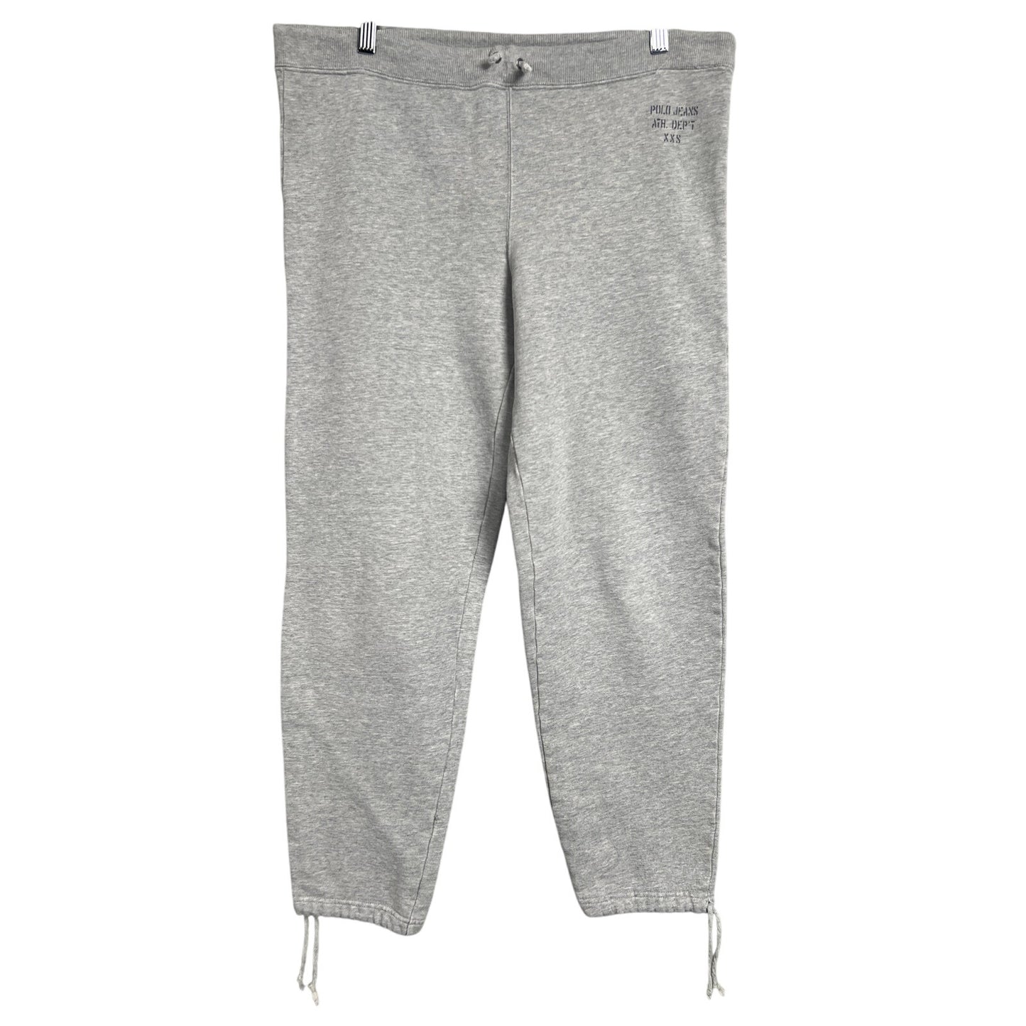 Vintage Polo Ralph Lauren Size Small Gray Sweatpants Adjustable Cotton