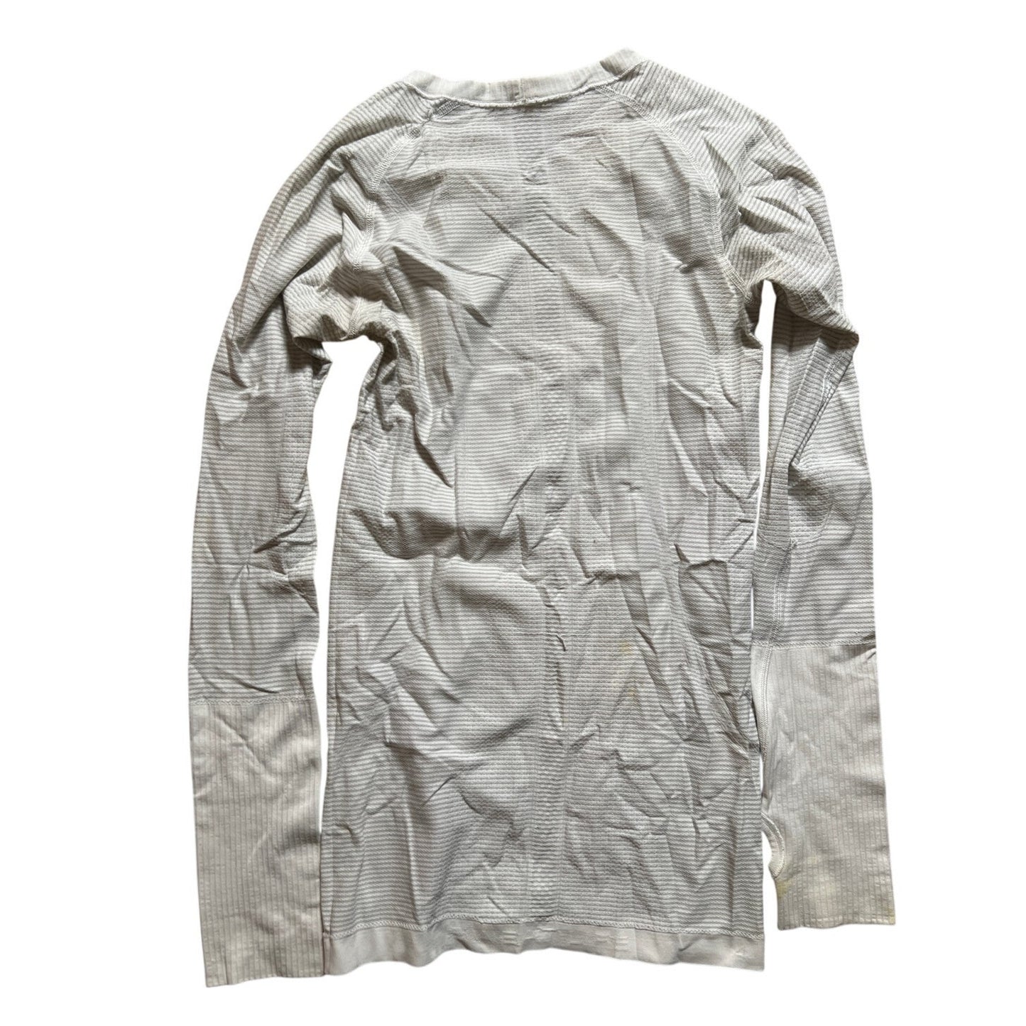 Lululemon Swiftly Tech Long Sleeve Heathered Slate Running Shirt XS