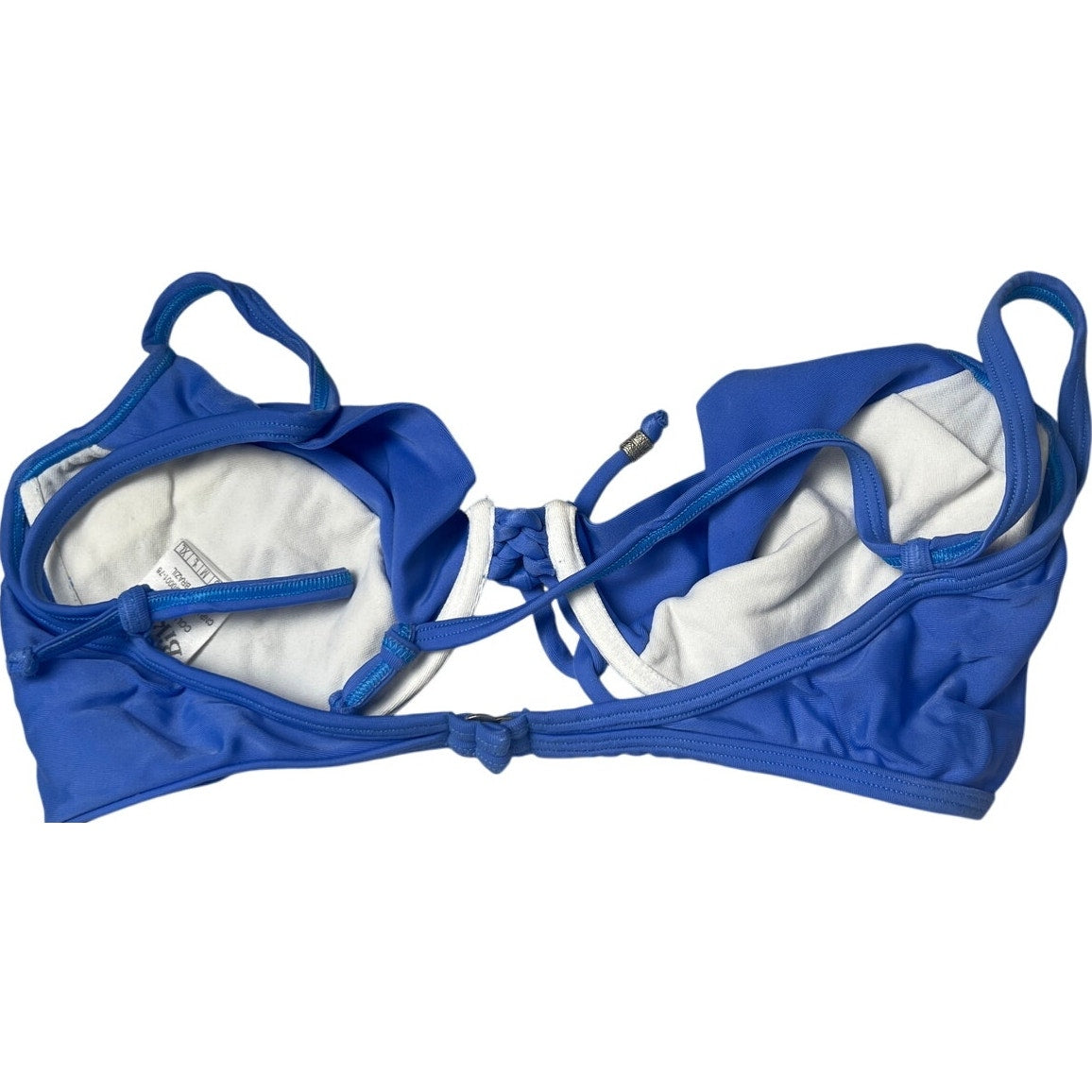 S.O.S. Bikini Collection Blue Swimwear Top *Dimensions In Pictures*