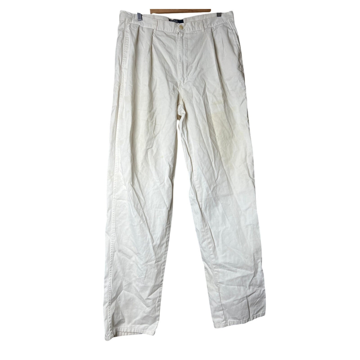 Polo Ralph Lauren Cotton Dress Pants *Stains* 36 x 34 Hammond