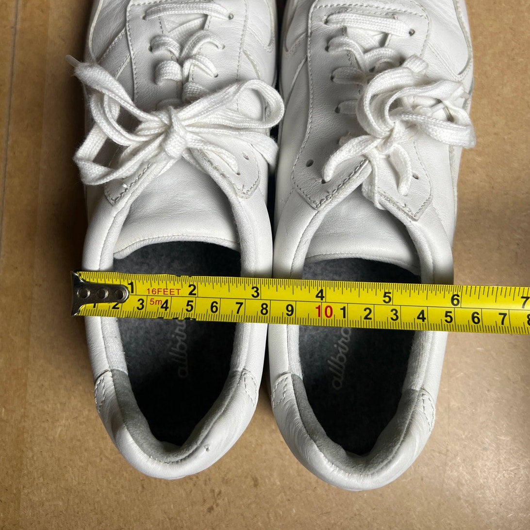 AllBirds Unisex White Lace-Up Sneakers W13 M11