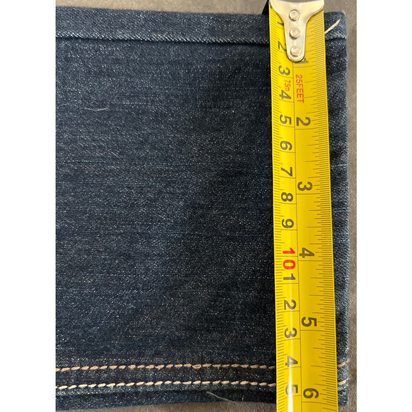 Rocawear Size 15 *Broken Zipper* Women's Solid Dark Wash Blue Jeans