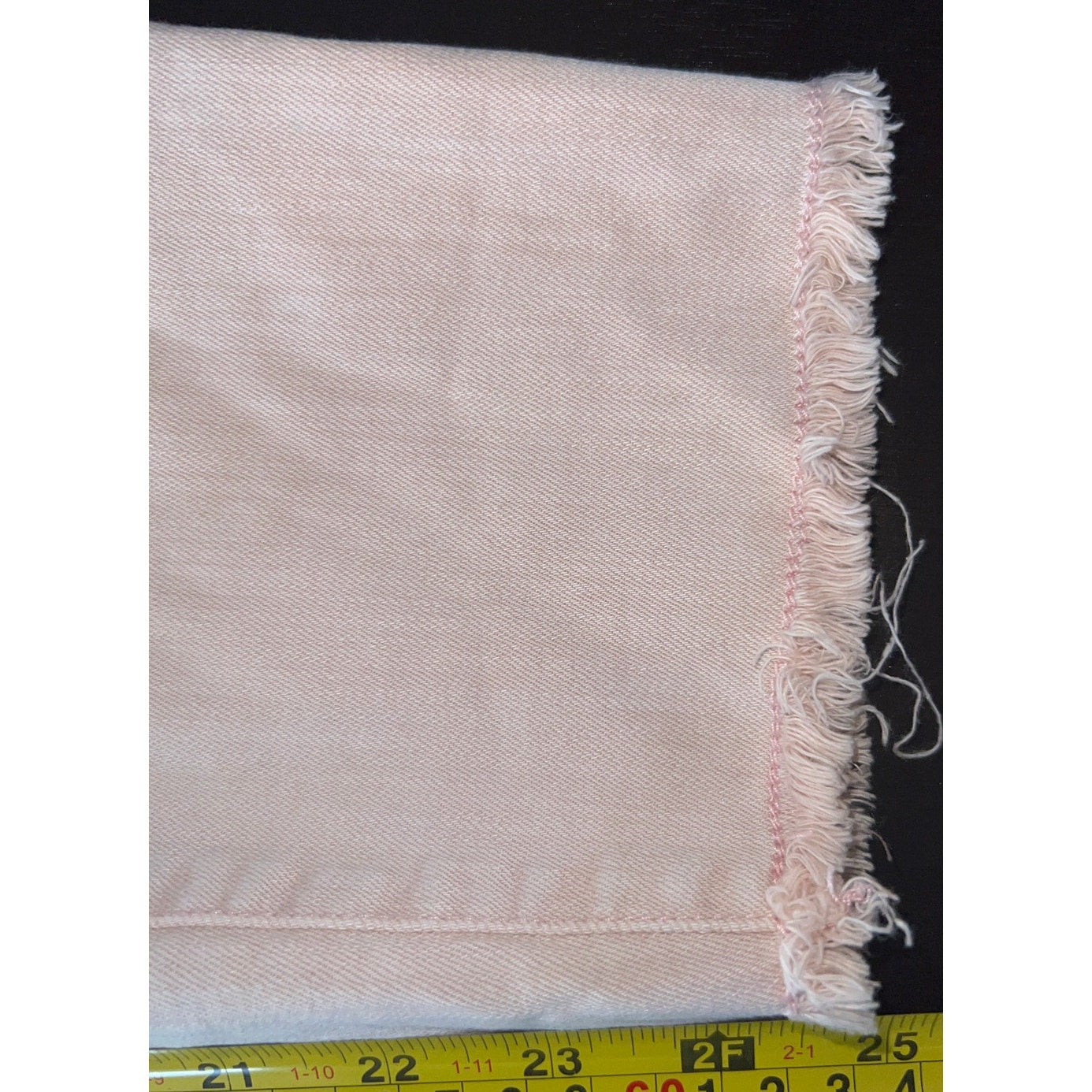 Ecru Size 4 Ivory Pink Skinny Leg Stretch Pants