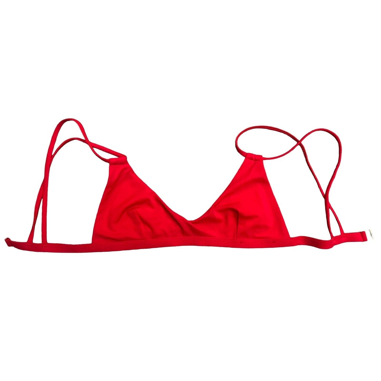 Missguided Bikini Top Red Size 2 NWT