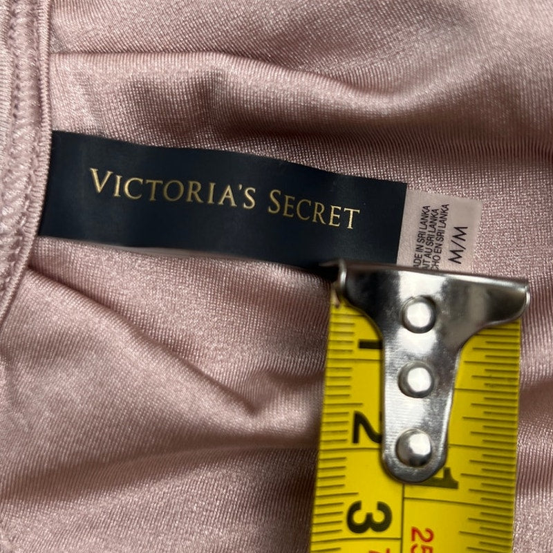 Victoria Secret Triangle Pink Swim Top Medium *Minor Cuts*